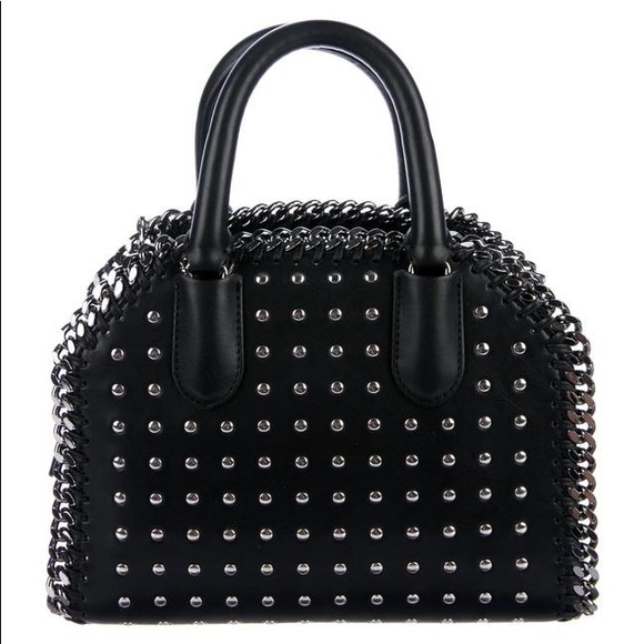 Studded Falabella Box bag black - Picture 3 of 5